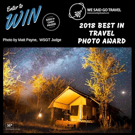 We Said Go Travel Photo Award 2018 