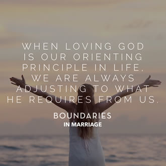 Boundaries in Marriage