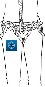 7 Swiss Seat Harness 4, How to Make a Harness, Survival Fitness Plan