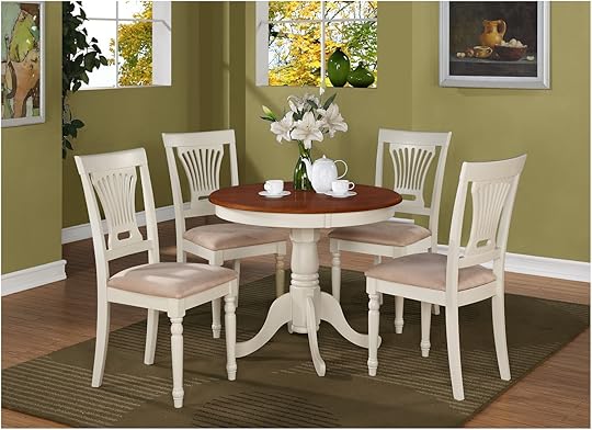 3 Pc Round Small Table Kitchen Table and Two Padded Chairs Small Round Kitchen Tables and Chairs