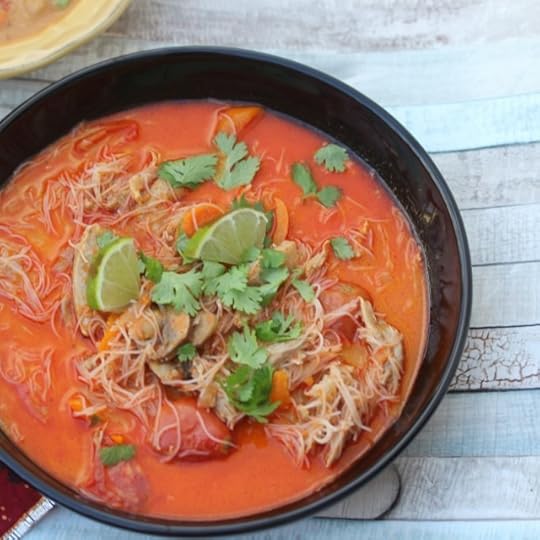 Laksa Soup – Malaysian Coconut Curry Soup (stove top or instant pot)