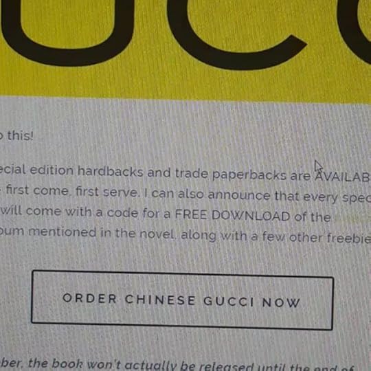 And so it begins...<br />#ChineseGucci