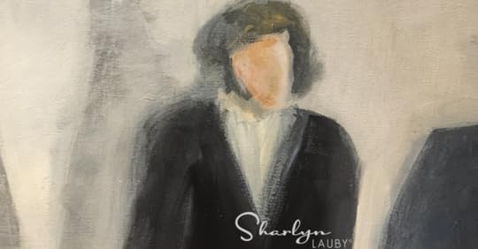 faceless person, painting, job offer, job offer remorse, resume, recruiting, recruitment, HR Bartender, Chris Fields