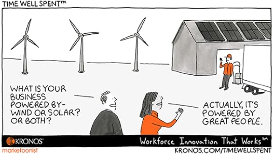 power, solar power, cartoon, wind power, Kronos, Time Well Spent, business