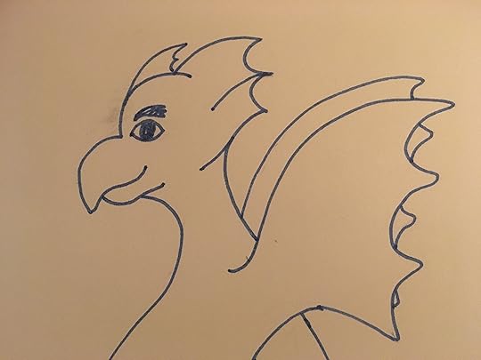 Blue dragon side only