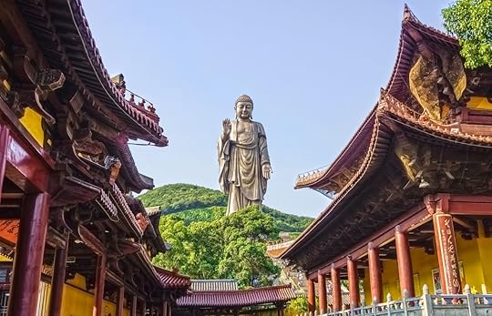 Grand Buddha statue at Ling Shan in China