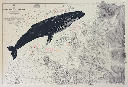 Whale Screen print by Gerry Turley