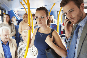 Choosing Happiness during a Crowded and Grumpy Bus Ride