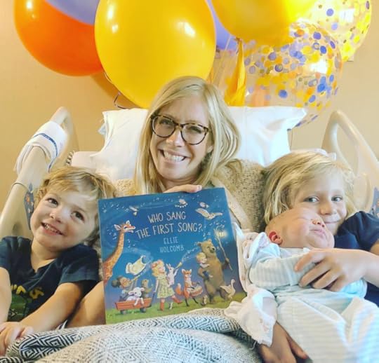  Congratulations, Ellie, on the birth of your precious little boy and the birth of your wonderful book and songs. 