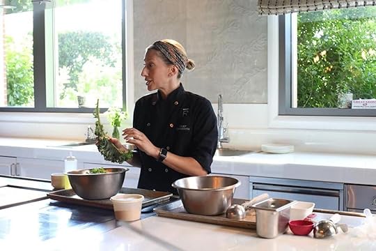 chef preparing healthy food at The Ranch fitness retreat in Malibu, CA