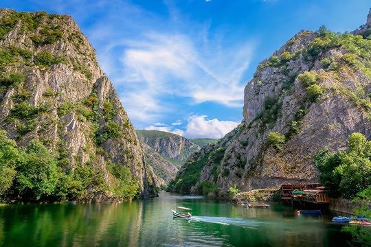Matka canyon in Macedonia near Skopje
