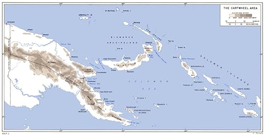 Map of the Solomon Islands area, WWII (US Army Center of Military History)