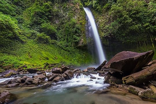 La Fortuna waterfall in Costa Rica