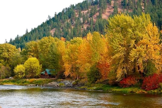 Wenatchee River Leavenworth fall