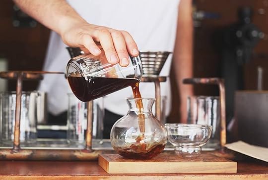 Coffee being poured at the Single O coffee shop in Sydney