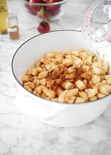 Homemade applesauce from The Faux Martha