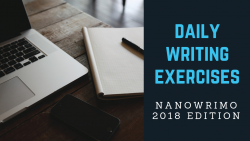 Daily Writing Exercises – NaNoWriMo Edition
