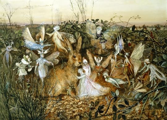 A Rabbit Among the Fairies by John Anster Fitzgerald