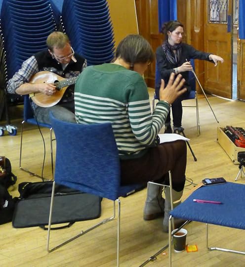 Calling for a door to the Otherworld to open.