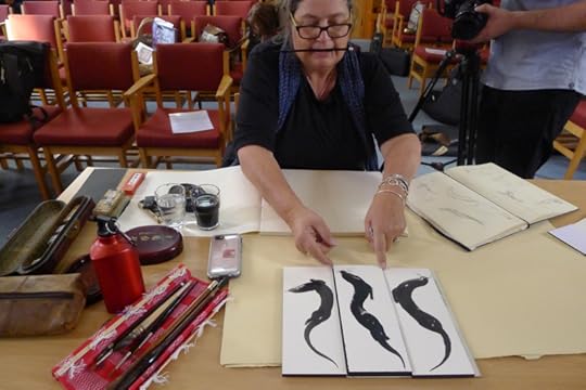 The magic that swims across the page.