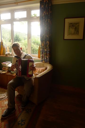 The accordion player