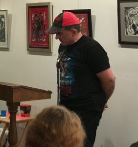 Phil Giunta at A Plague of Shadows Book Launch