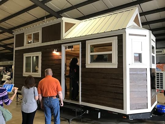 Loft bed is in that little bump-out on the left half of the roof line.