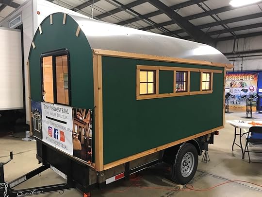 This one seems more like a little garden shelter, someplace to have a tea party!