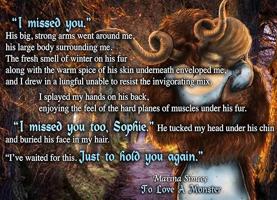 to love a monster by marina simcoe