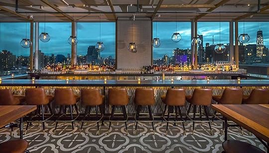 Mr. Purple bar in NYC