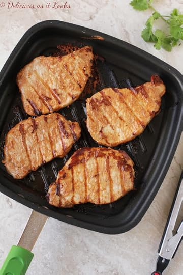 Low-FODMAP Tahini-Maple Grilled Pork Chops