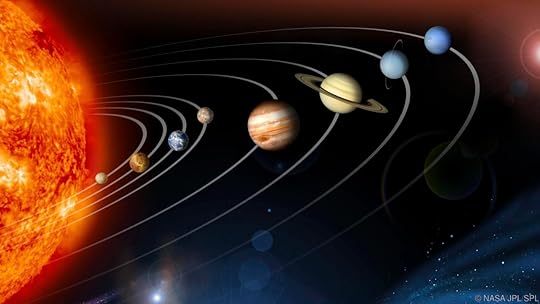 Our solar system - comparison of sixes (BBC)