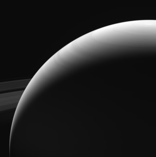 One of Cassini's last images of Saturn (NASA/JPL)