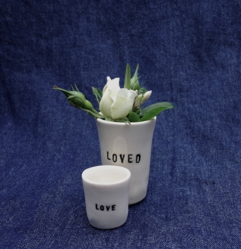 Image and Small Vases by Kristine Van Raden