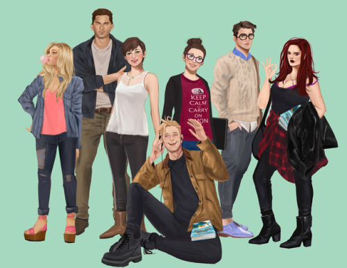  THE FANGIRL CAST by Mara Miranda-Escota 