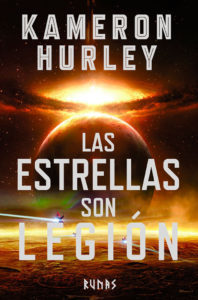 Portada de Las estrellas son legión, de Kameron Hurley