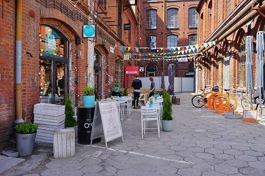 Piotrkowska Street in Lodz, the city's main shopping street