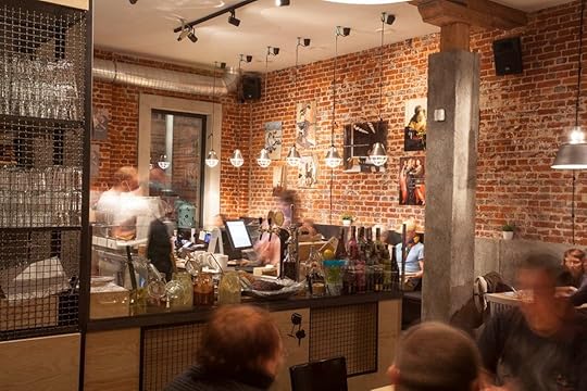 Inside the MITMI Restobar in Lodz, Poland