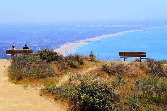 Parker Mesa overlook on the west side of Topanga State Park, California