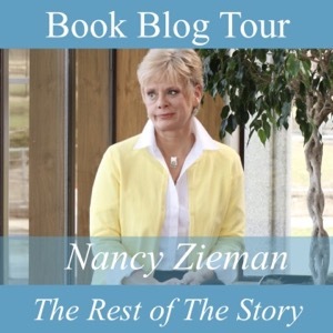 Nancy Zieman The Rest of The Story Book Blog Tour Badge