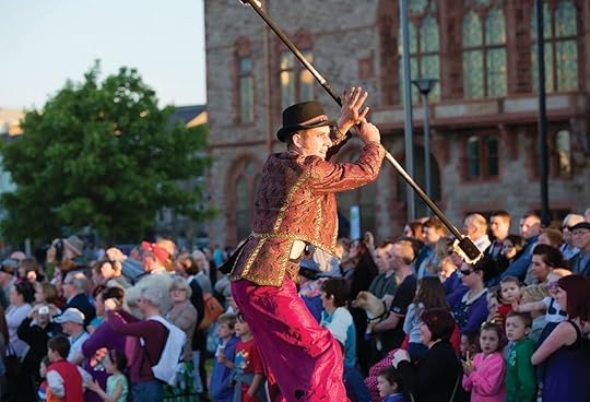 Halloween festivities in Derry, Ireland