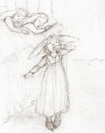 The sketch on the drawing board