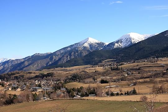 Mountain in Cerdanya, Eastern Pyrenees in south of France