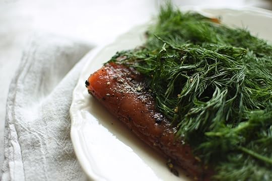 Cold Cured Gravlax from Cured Meat, Smoked Fish, Pickled Eggs