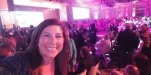 Lisa Niver at Virtuoso Travel Week Welcome Ceremony