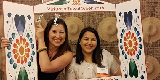 Lisa Niver at Lima Tours Virtuoso Travel Week 2018
