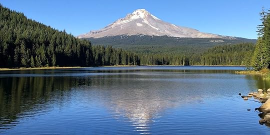 Mount Hood Reflected in Trillium Lake