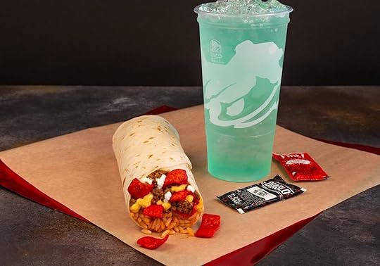 Beefy crunch burrito from Taco Bell