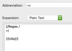 Typinator solution