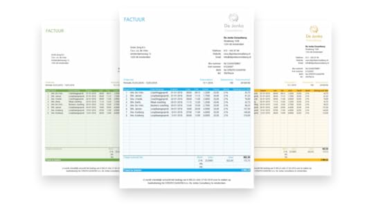 Coaching factuur en urenstaat voorbeelden